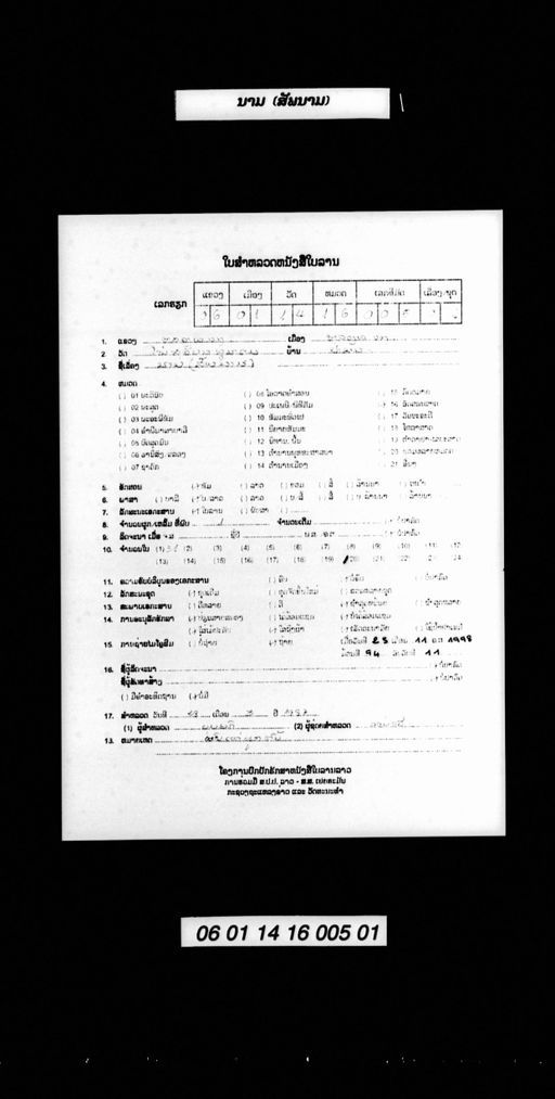 Nam phuk ton (ນາມ ຜູກຕົ້ນ)