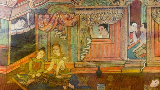 Wat Phra Sing Woramahawihan (Mueang District) : Mural