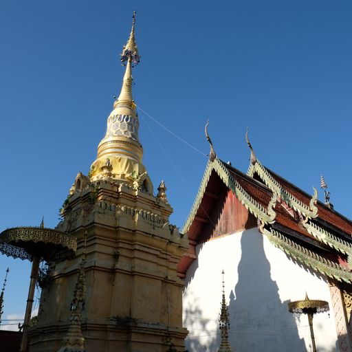 Wat Ton Ngae (Mueang District) : Stupa