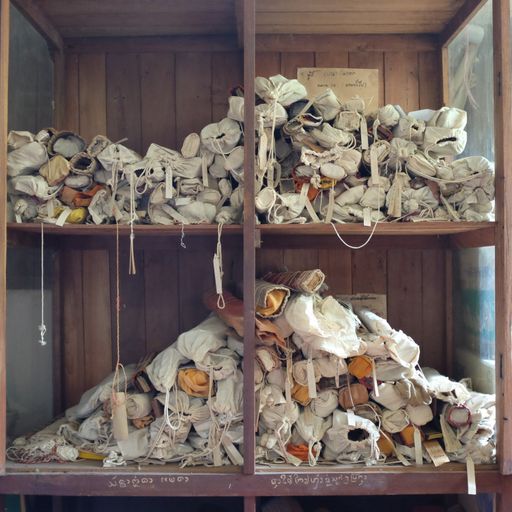 Wat Pa Sak Noi (San Kamphaeng District) : Manuscript Chest