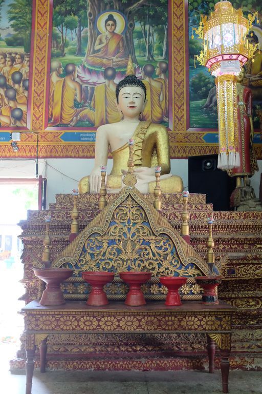 Wat Buak Khang (San Kamphaeng District) : Mural