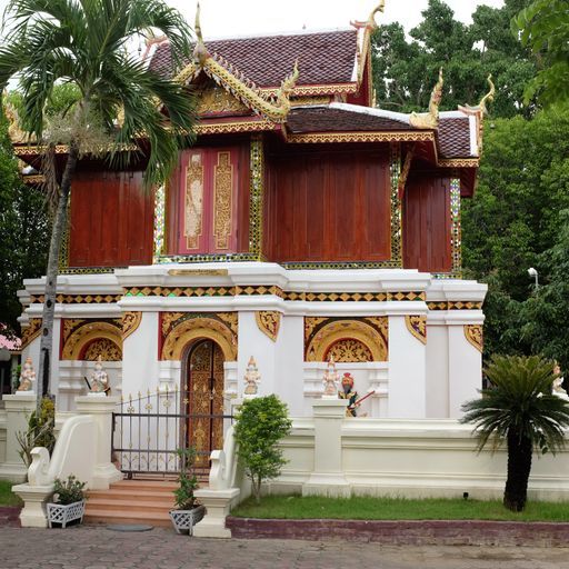 Wat Don Pin (San Kamphaeng District) : Manuscript Repository