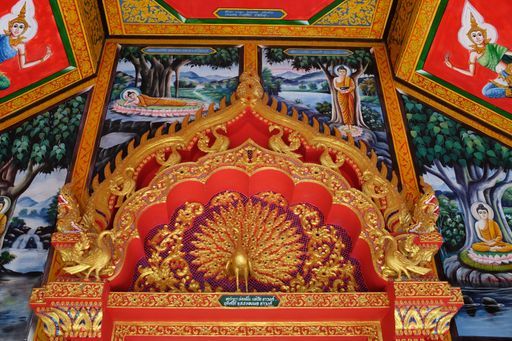 Wat Inthawichai (San Pa Tong District) : Mural