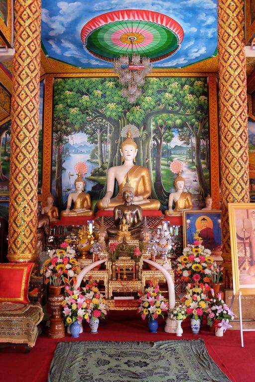 Wat Inthawichai (San Pa Tong District) : Mural