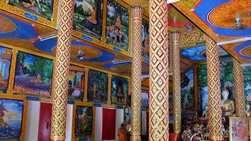 Wat Inthawichai (San Pa Tong District) : Mural