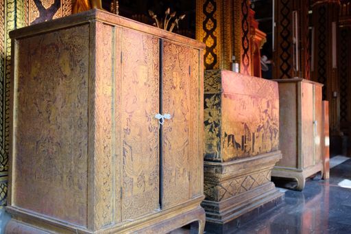 Wat Phan On (Mueang District) : Manuscript Chest