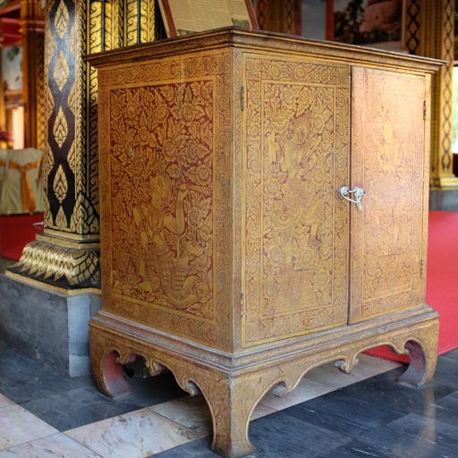 Wat Phan On (Mueang District) : Manuscript Chest