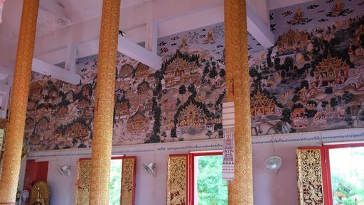 Wat Si Mongkhon (Kong) (Tha Wang Pha District) : Mural