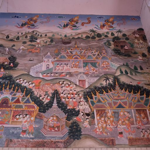 Wat Si Mongkhon (Kong) (Tha Wang Pha District) : Mural