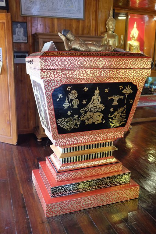 Wat Si Mongkhon (Kong) (Tha Wang Pha District) : Manuscript Chest