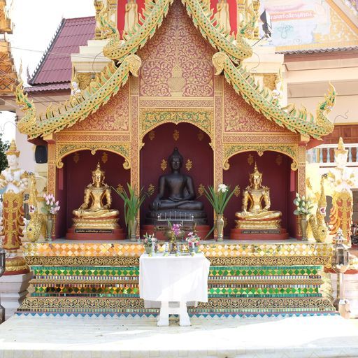 Wat Si Mongkhon (Kong) (Tha Wang Pha District) : Buddha Image