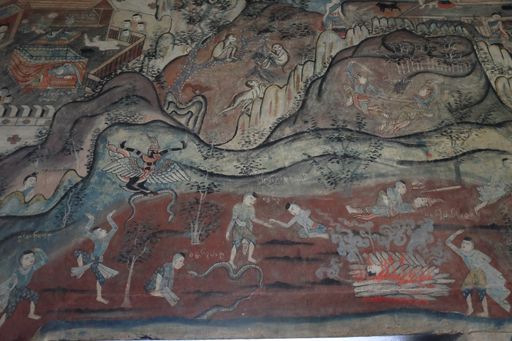 Wat Nong Bua (Tha Wang Pha District) : Mural