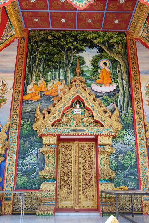 Wat Na Pang (Mueang District) : Mural