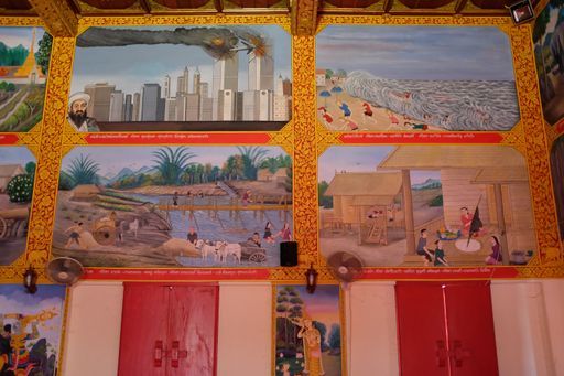 Wat Muang Tuet (Phu Phiang District) : Mural