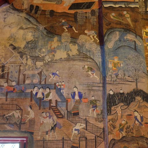 Wat Phumin (Mueang District) : Mural