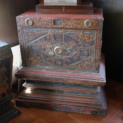 Wat Cedi Luang Worawihan (Mueang District) : Manuscript Chest