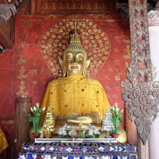 Wat Lai Hin Luang (Ko Kha District) : Buddha Image