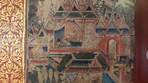 Wat Phra Sing Woramahawihan (Mueang District) : Mural