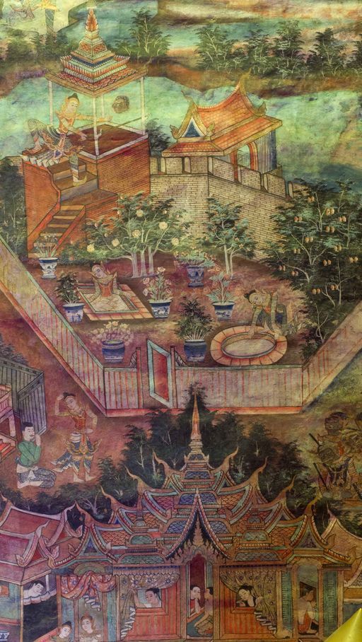 Wat Phra Sing Woramahawihan (Mueang District) : Mural