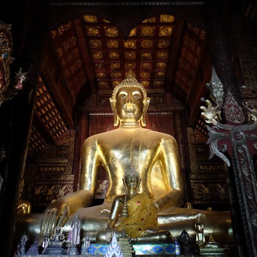 Wat Phra That Lampang Luang (Ko Kha District) : Buddha Image