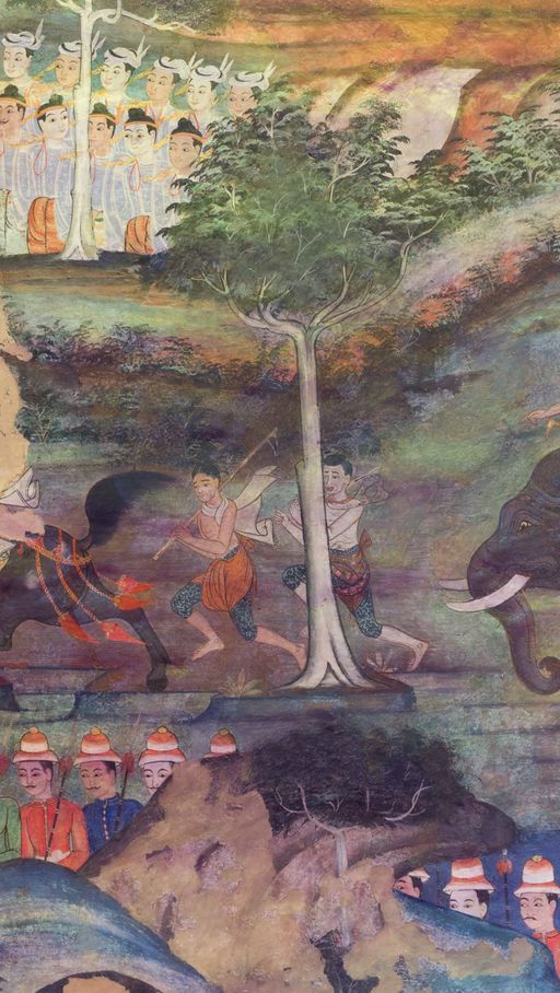 Wat Phra Sing Woramahawihan (Mueang District) : Mural