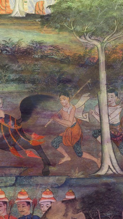 Wat Phra Sing Woramahawihan (Mueang District) : Mural