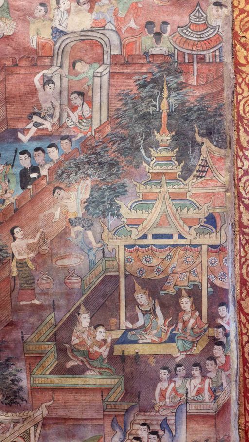 Wat Phra Sing Woramahawihan (Mueang District) : Mural