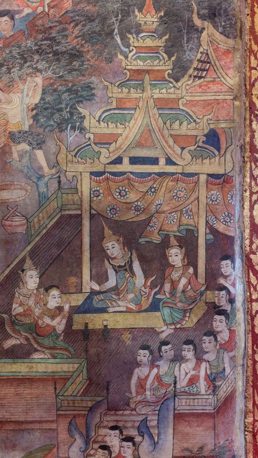 Wat Phra Sing Woramahawihan (Mueang District) : Mural