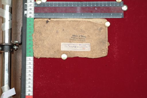 Library of Tibetan Works and Archives (LTWA) ID 3771 (1519_LTWA_761)