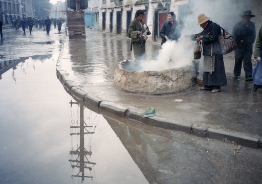 Lhasa Korlam Morgen Regen Spiegelung (Kahlen_0568)