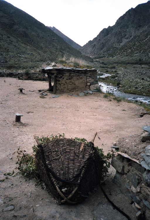 Tsurphu Relikte von Karmapas Sommerpalast (Kahlen_0954)