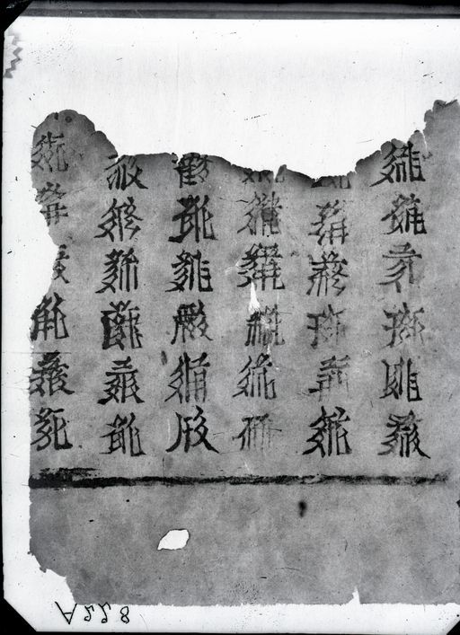 A 228: Fragment eines chinesischen Blockdrucks