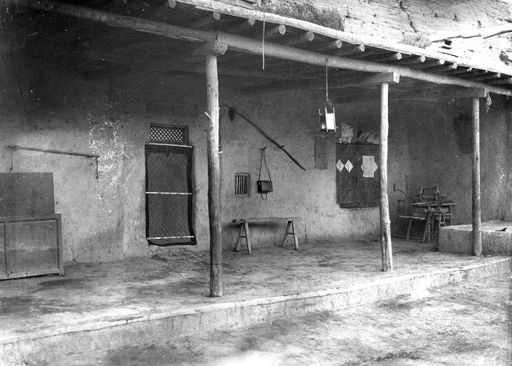 B 1053: Wohnplatz der Deutschen Expeditionen I-III im Gehöft des Bauern Sa'ut an der nördlichen Stadtmauer