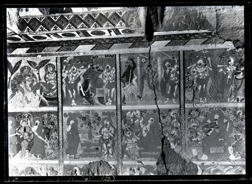 B 1081: Felder mit Szenen aus dem Leben des Buddha (13-16, 32-35)