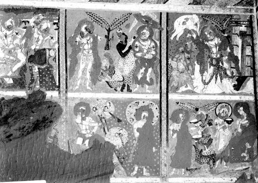 B1084: Felder mit Szenen aus dem Leben des Buddha (10-12, 29-31) (B_1084_Kiz_110_III_8376.jpg)