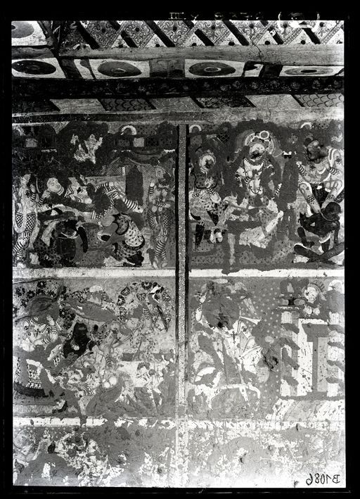 B 1086: Felder mit Szenen aus dem Leben des Buddha (1-2, 20-21)