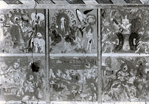 B1087: Felder mit Szenen aus dem Leben des Buddha (3-5, 22-24) (B_1087_Kiz_110_III_8376.jpg)