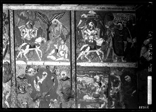 B 1088: Felder mit Szenen aus dem Leben des Buddha (18-19, 37-38)
