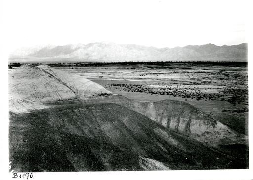 B 1176: Blick von den Hügeln nach Norden