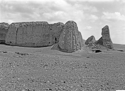 B1197: Südwestecke der Umfassungsmauer der 'Festung' (Anlage D) (B_1197_Sub.jpg)