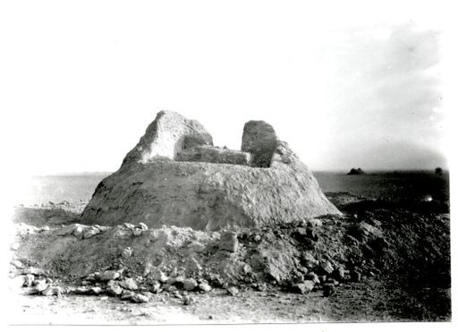 B 1353: Einer der kleinen Stūpas im Gelände neben dem großen Tempel des Avalokiteśvara