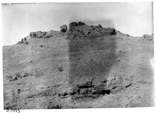 B1453: Teil der christlichen Siedlung bei Bulayik (B_1453_Bulayik_christl_Siedlung_noerdl_von_Turfan_pos.jpg)