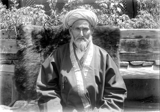 B 1463: Khalmat Khan, Aksakal der Ferghana-Türken und Wirt der II. und III. Expedition