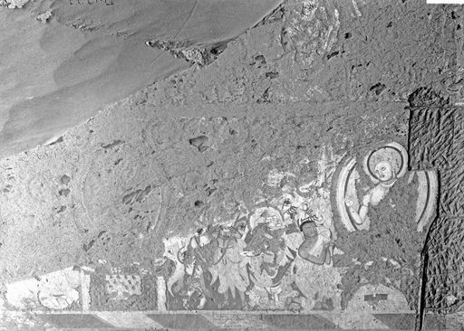 B1539: Reste von thronenden Buddhas umgeben von Adoranten (B_1539_Kiz_219.jpg)