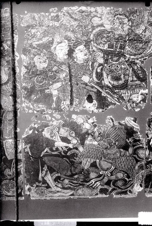 B 153b: Detail aus der Garuḍa-Jagd (B 153a)