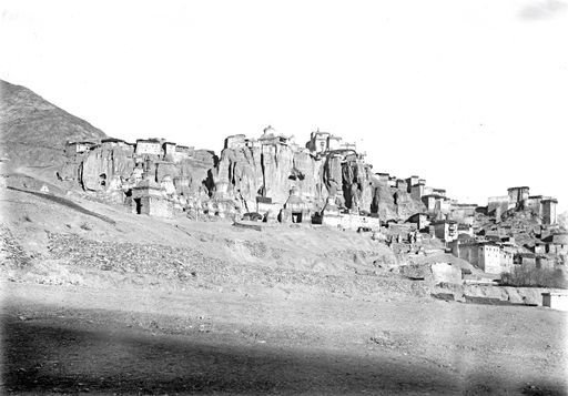 B 1591: Berglandschaft mit dem Kloster Lamyuru, Rückreise Le Coq