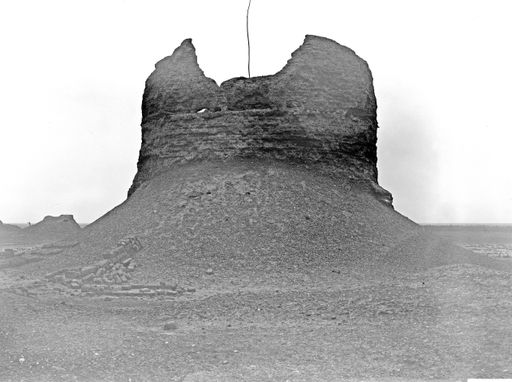 B1624: Der Große Stūpa von Norden (B_1624_Kum_Arik.jpg)
