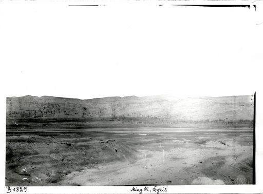 B 1829: Panorama der Hauptanlage und der 2. Anlage von Süden aus gesehen