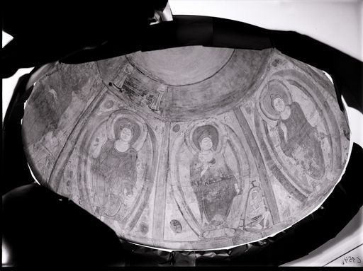 C 154b: Kuppel mit stehenden Buddhas, retouschiert