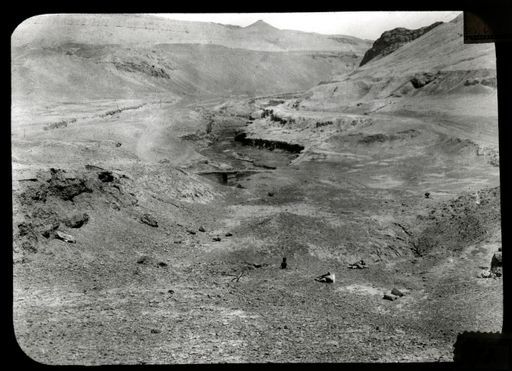 T 169: Sariksu oder Karakhojasu mit Brücke bei Sängim Aghiz, im Vordergrund wohl Arbeiten an Sängim 5